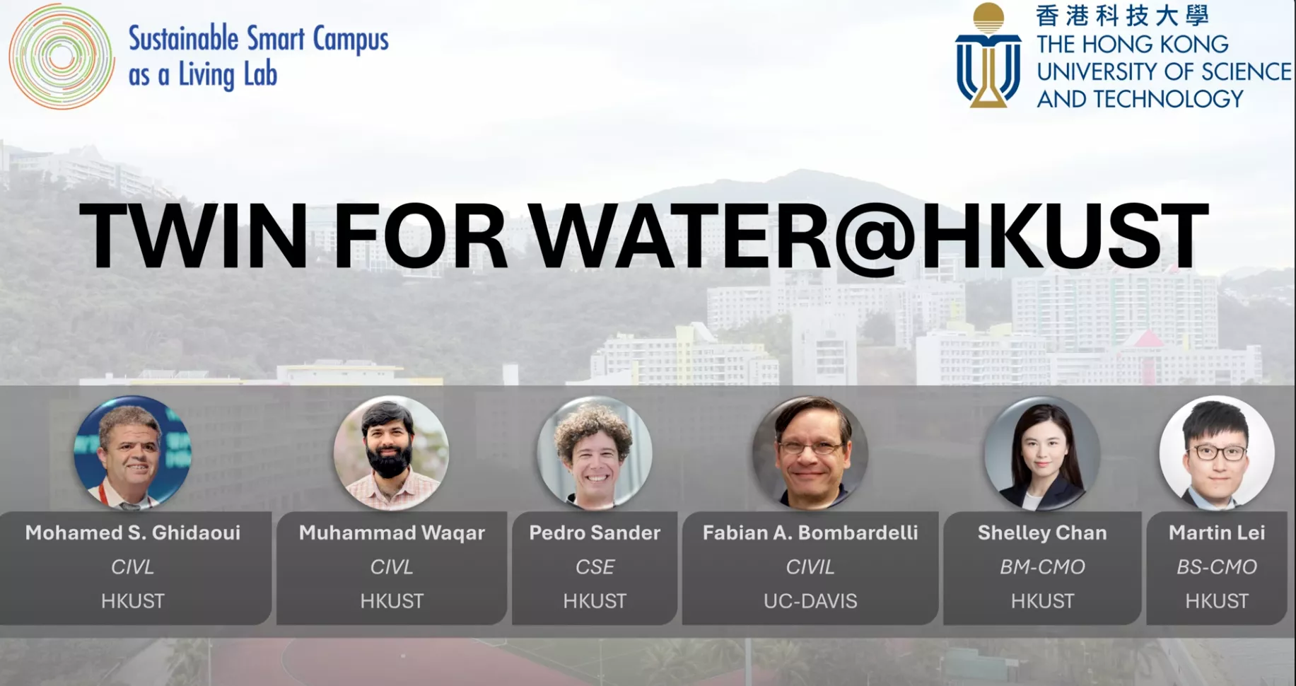 Twin for Water @HKUST