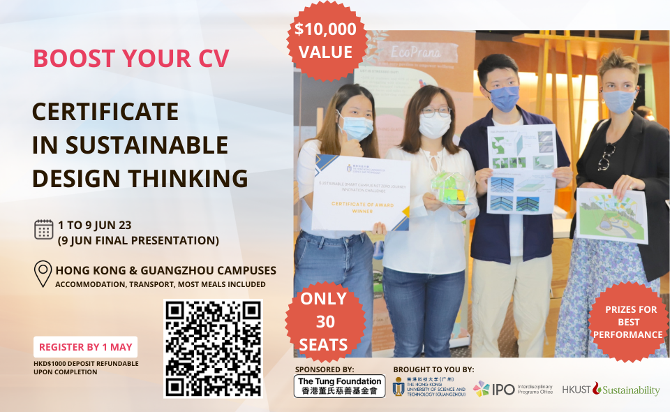 Certificate in Sustainable Design Thinking 2023