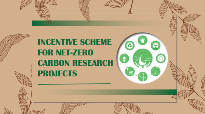 Incentive Scheme for Net-Zero Carbon Research Projects