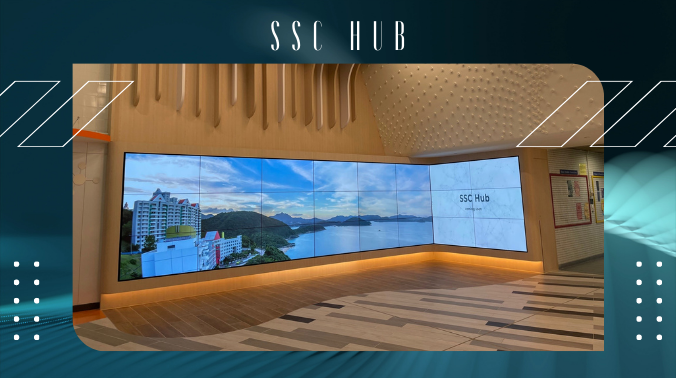 SSC Hub Digital Wall