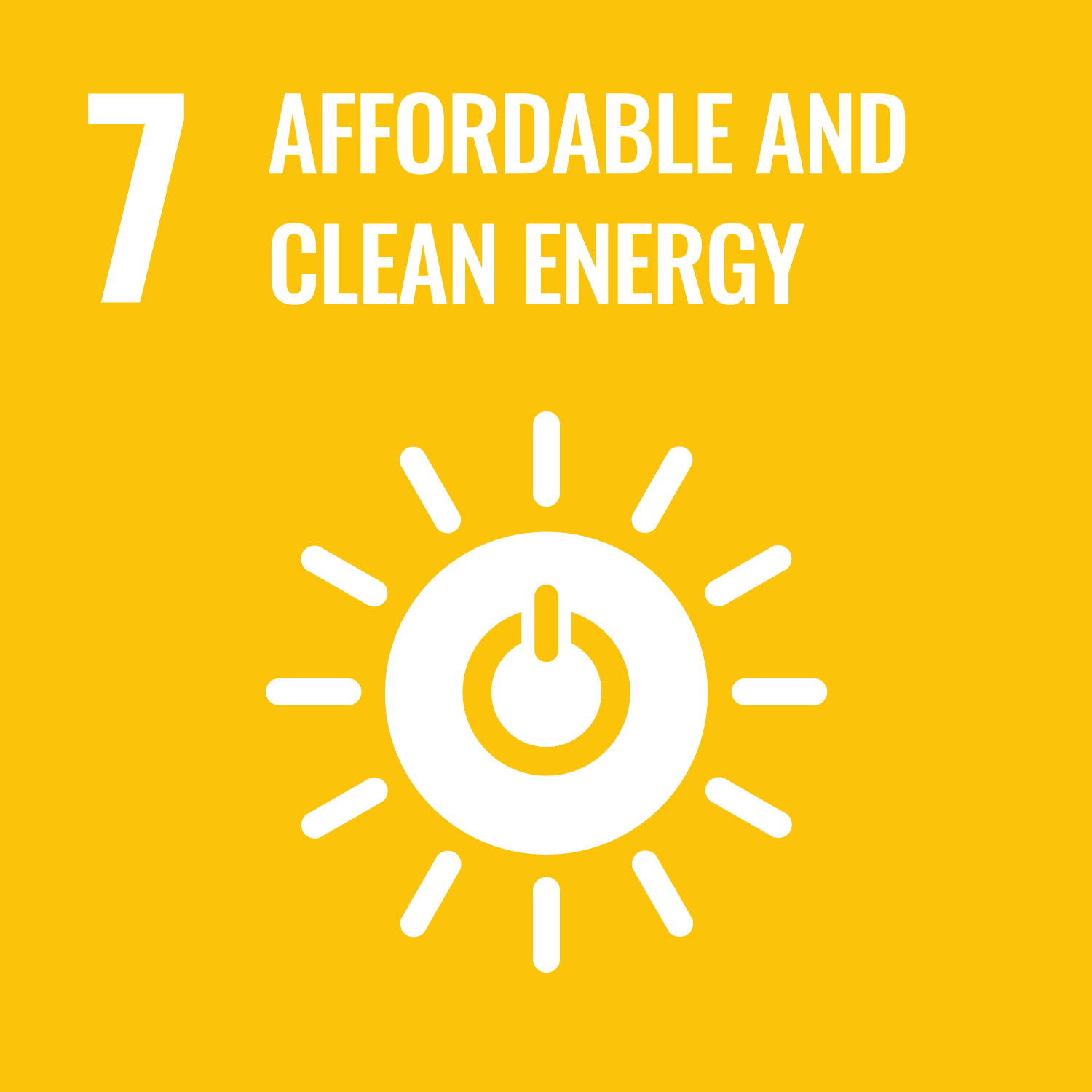 SDG Goal 07 - Affordable and Clean Energy